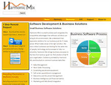 Tablet Screenshot of harmonicmix.com